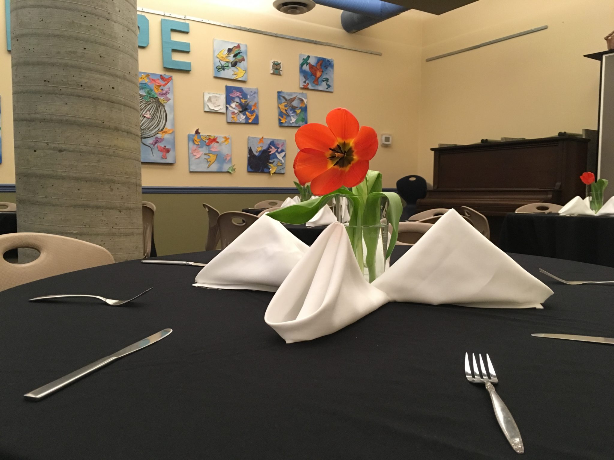 Eight ½ restaurant lounge prepares a very special meal with our youth